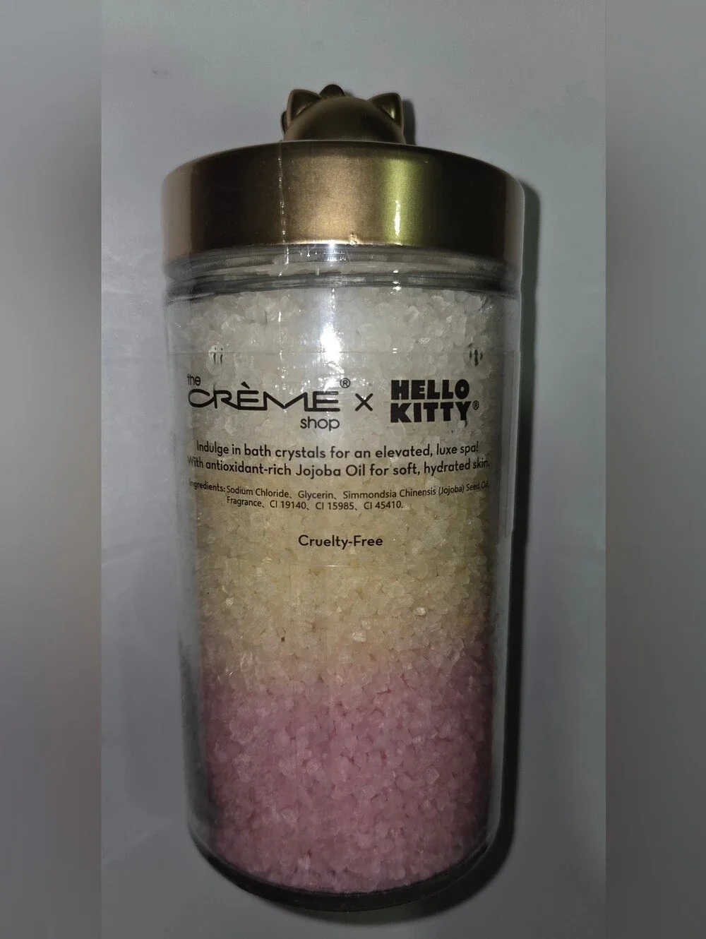 CREME SHOP X Hello Kitty Aromatherapy Bath Crystals Watermelon Lemonade New NIB